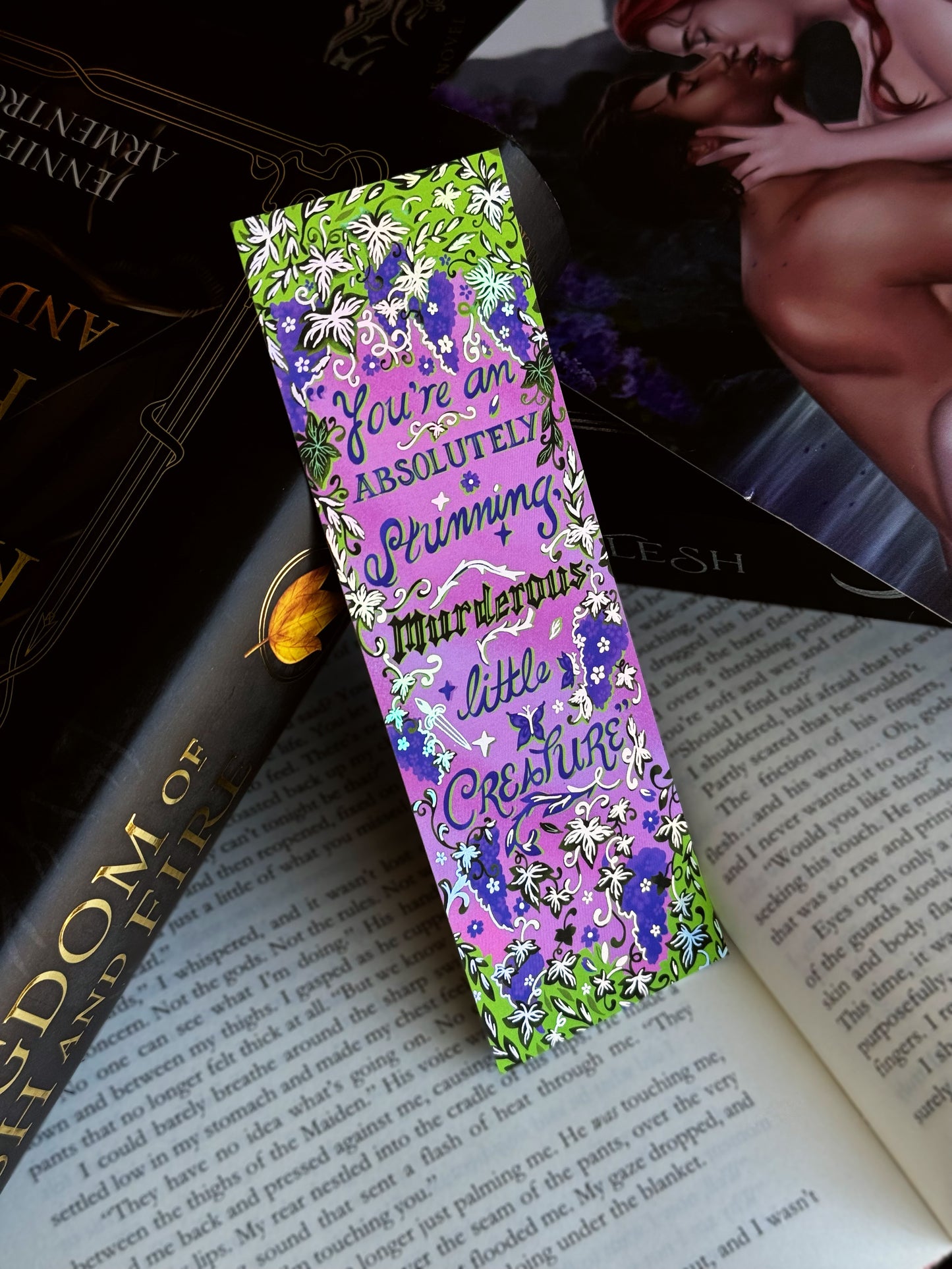 From Blood and Ash Double Sided Bookmark