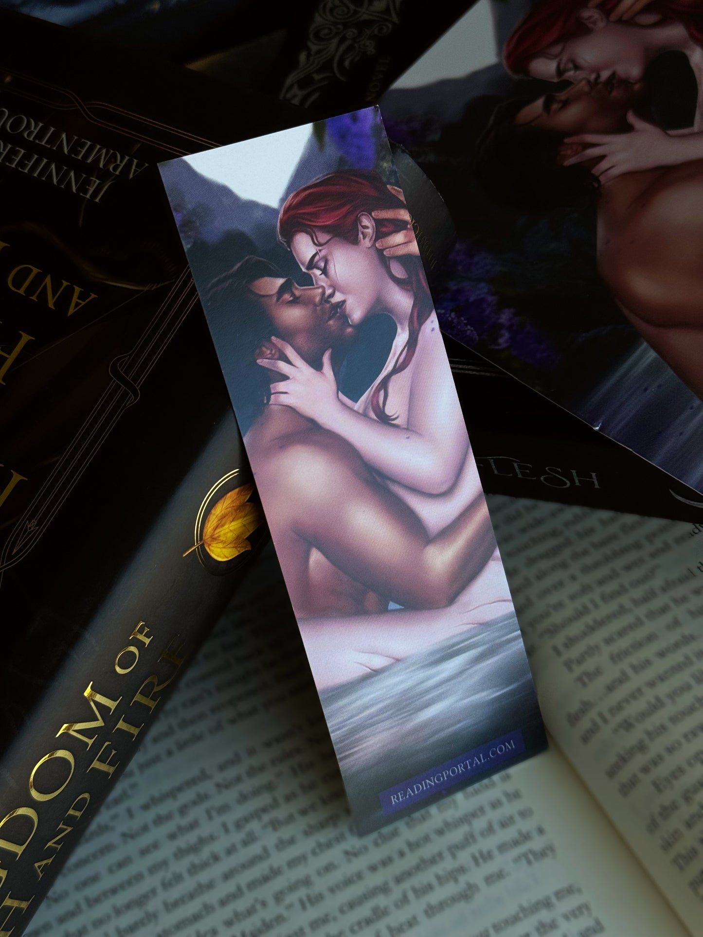 From Blood and Ash Double Sided Bookmark