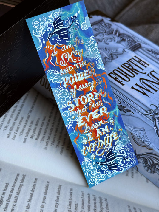 Fourth Wing Double Sided Bookmark