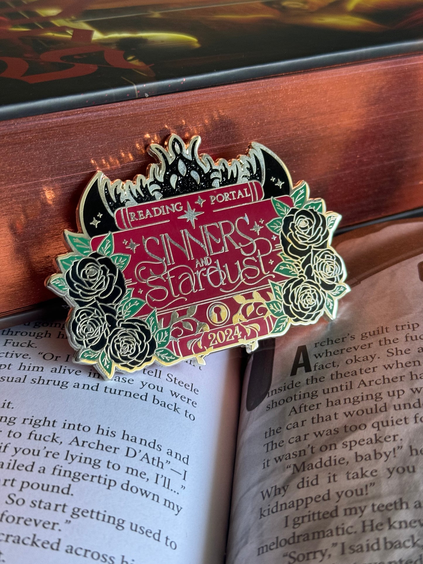 Sinners & Stardust 2024 Enamel Pin