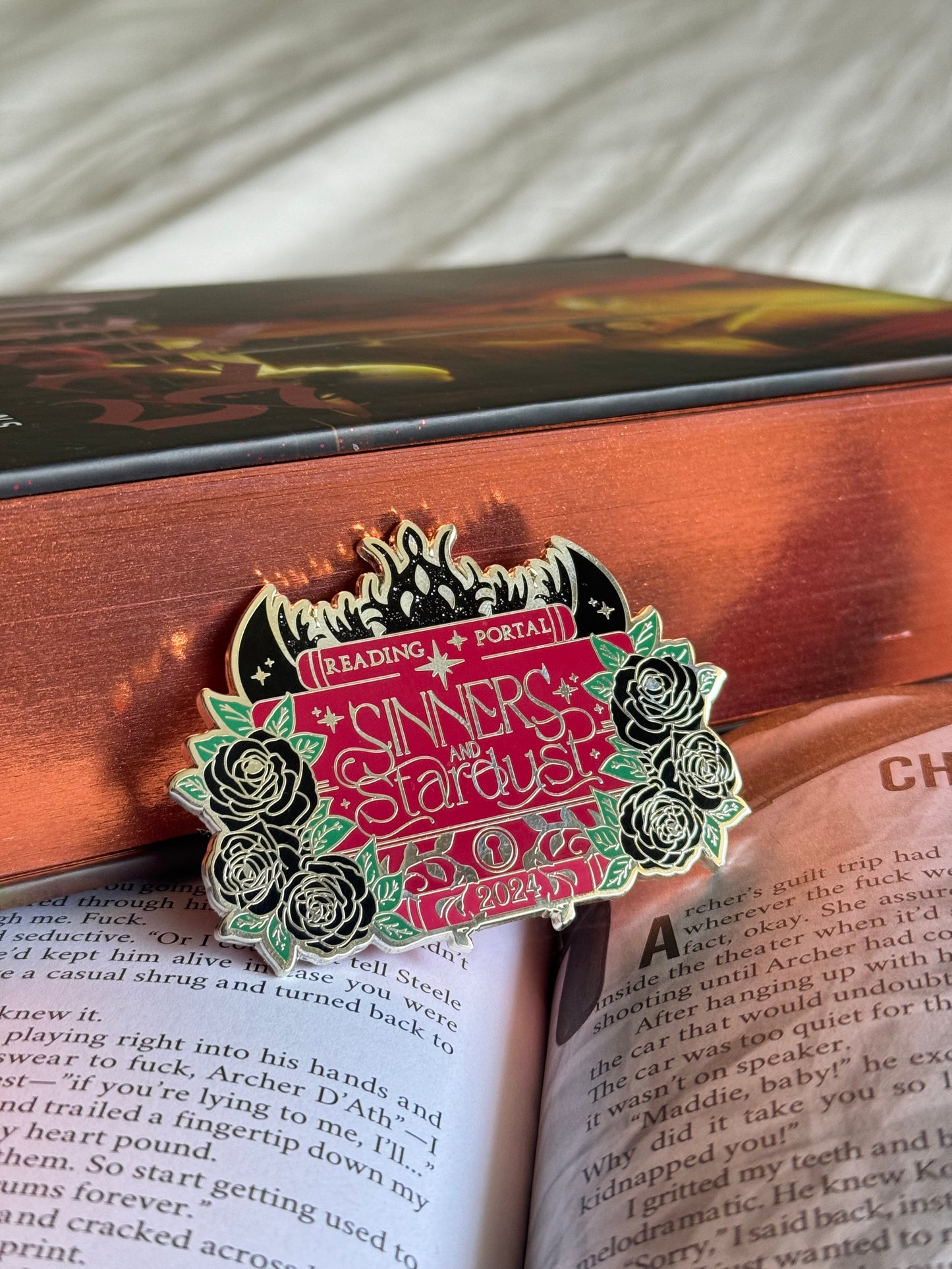 Sinners & Stardust 2024 Enamel Pin